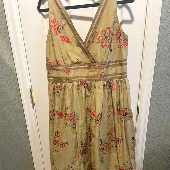 Signature by Robbie Bee Dresses & Skirts - Embroidered, Fully-Lined Sundress by Signature by Robbie Bee Size 14